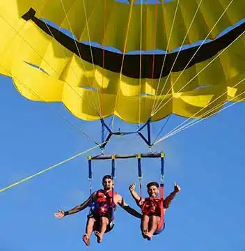tandem parasailing